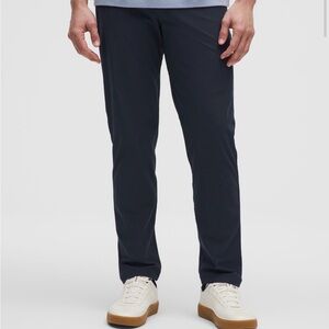 lululemon athletica Men's ABC slim fit 5-pocket Pants in Dark Navy